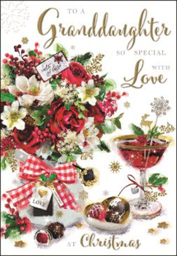 Picture of GRANDDAUGHTER CHRISTMAS CARD